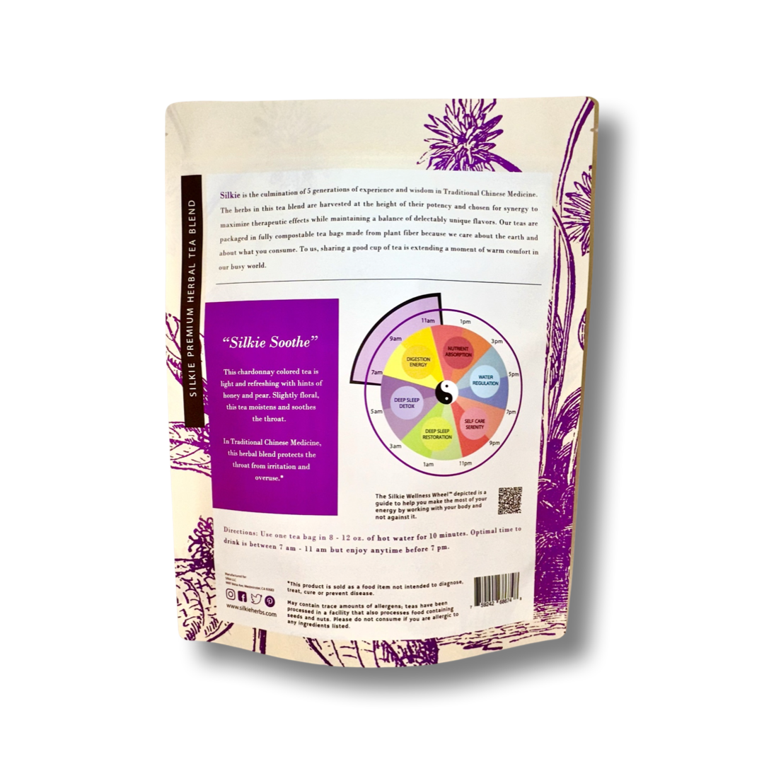 Silkie Soothe - throat support tea