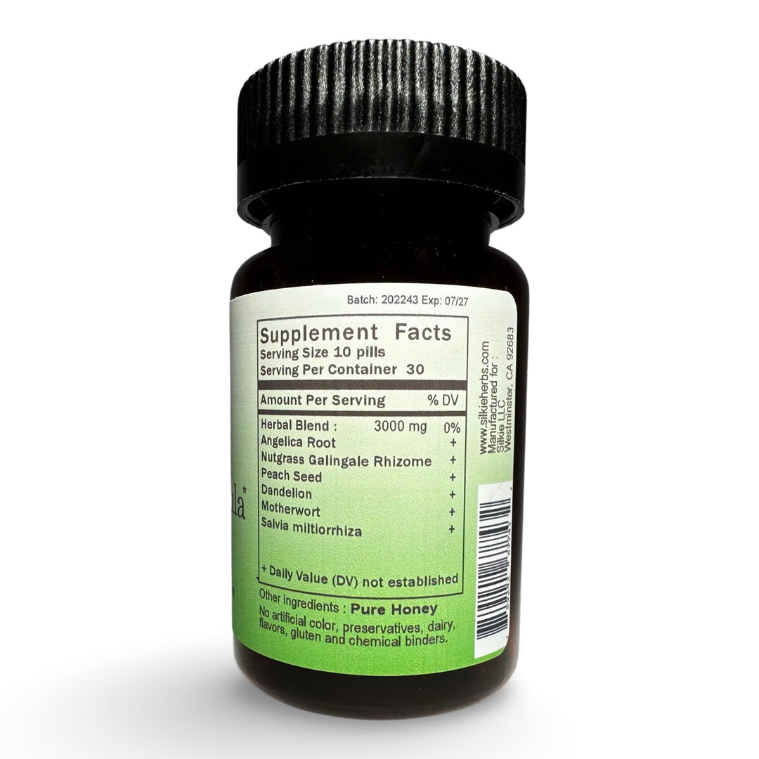Viên uống thảo dược Uterine Formula 120 viên - u tử cung, khối, nốt sần, polyp, u xơ... 子宮肌瘤(血瘀)