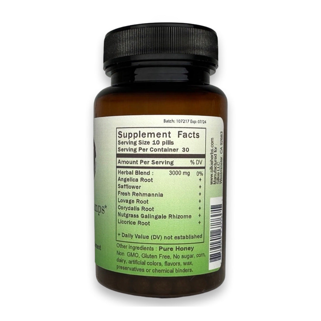 Menstrual Cramps Formula - tender breasts, bloating, cramps, headaches, PMS symptoms... 月經痛
