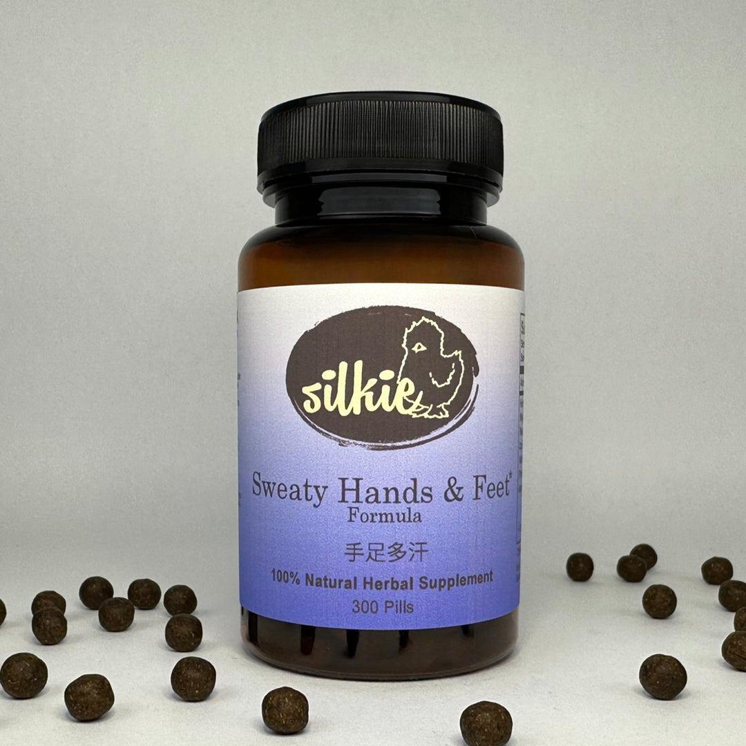 Sweaty Hands and Feet Formula - wet hands, feet, forehead, armpits with sweat... 手足多汗