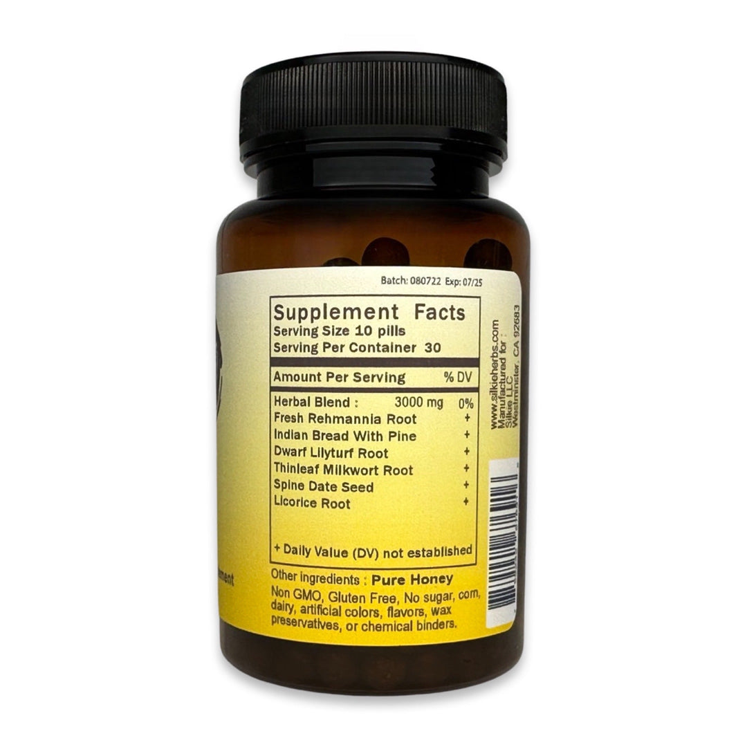 Herbal Pill Calm Formula 120 viên - làm việc quá sức và lo lắng... 精神緊張
