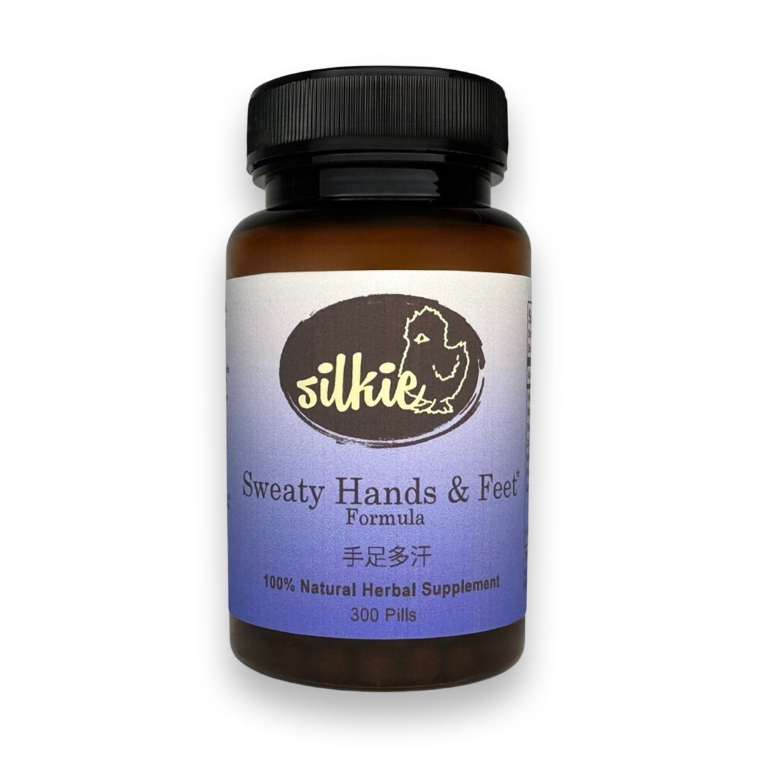 Sweaty Hands and Feet Formula - wet hands, feet, forehead, armpits with sweat... 手足多汗