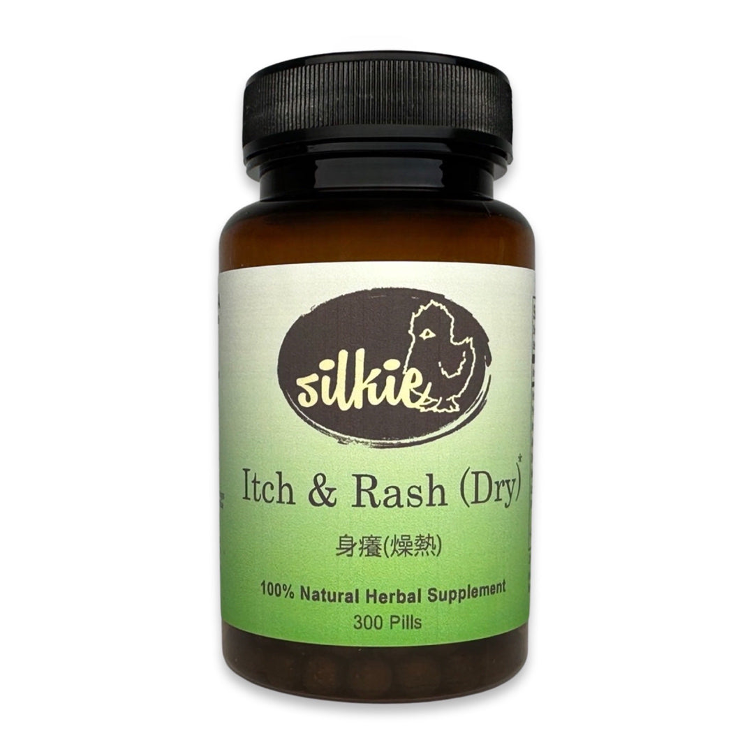 Itch & Rash (Dry) - long term dry skin/psoriasis behind ear or neck... 身癢(燥熱)