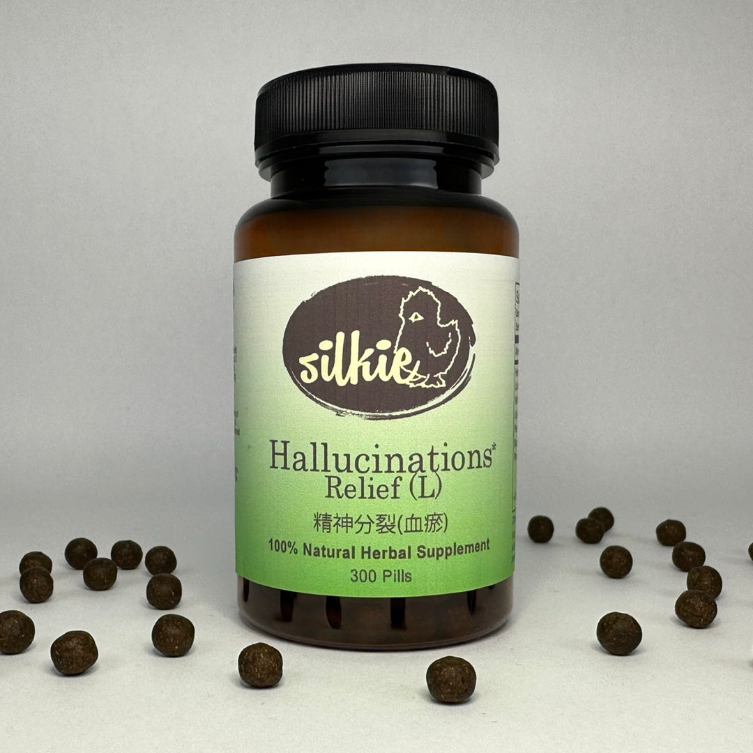 Hallucination Relief (L) - seeing, hearing, sensing things that are not there.... 精神分裂(血瘀)