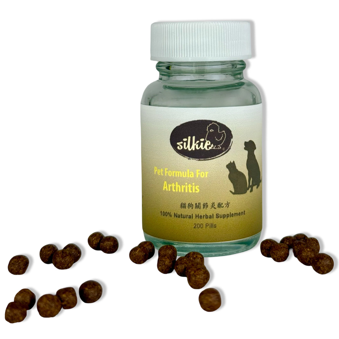 Pet Formula For Arthritis - stiffness, lameness, slowing down on walks, and reluctance to jump or climb stairs...貓狗關節炎