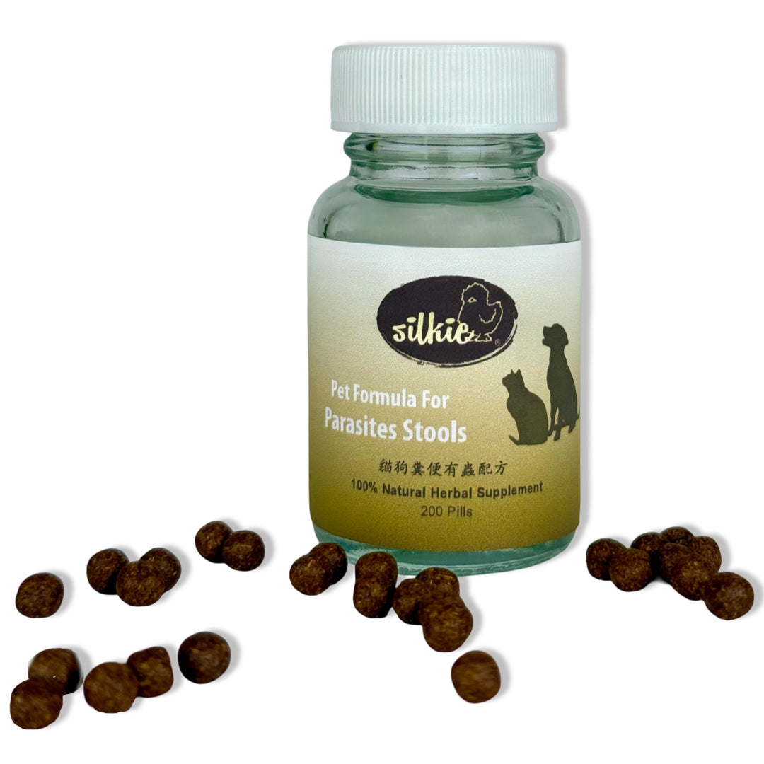 Pet Formula For Parasites Stools - weight loss, bloating, visible worms or eggs in stool, soft stools or diarrhea, dull coat...貓狗糞便有蟲