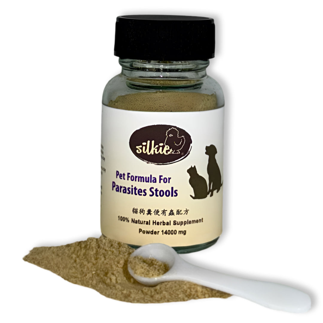 Pet Formula For Parasites Stools - weight loss, bloating, visible worms or eggs in stool, soft stools or diarrhea, dull coat...貓狗糞便有蟲