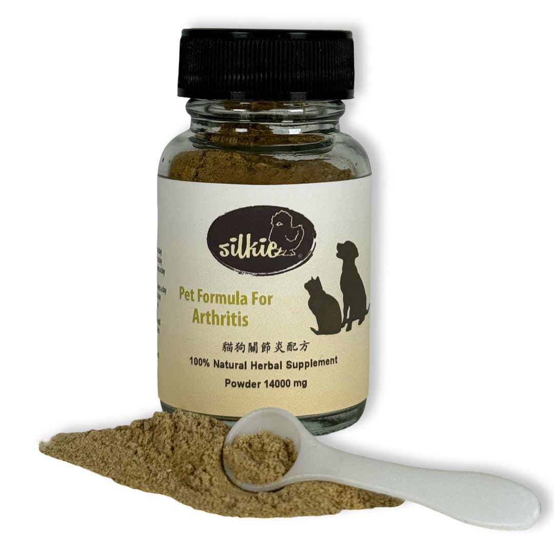 Pet Formula For Arthritis - stiffness, lameness, slowing down on walks, and reluctance to jump or climb stairs...貓狗關節炎