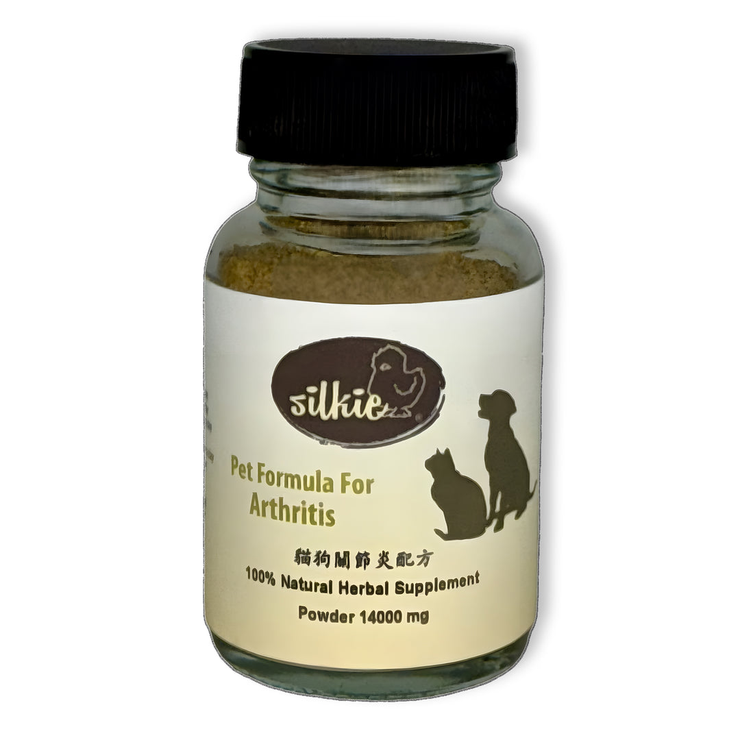 Pet Formula For Arthritis - stiffness, lameness, slowing down on walks, and reluctance to jump or climb stairs...貓狗關節炎
