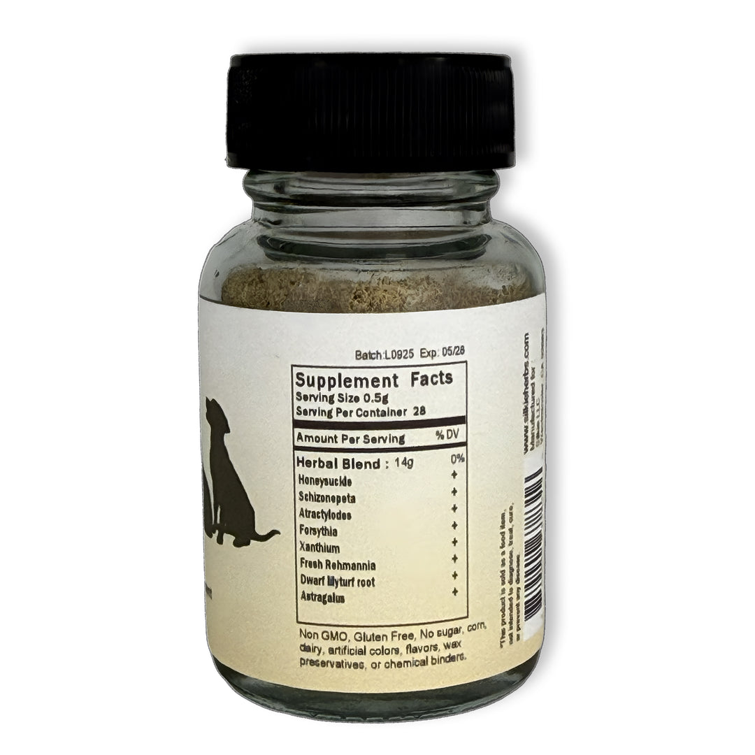 Pet Formula For Allergy and Rash - red, itchy skin; frequent scratching; inflammation; mild digestive upset (soft stools or diarrhea)...貓狗過敏
