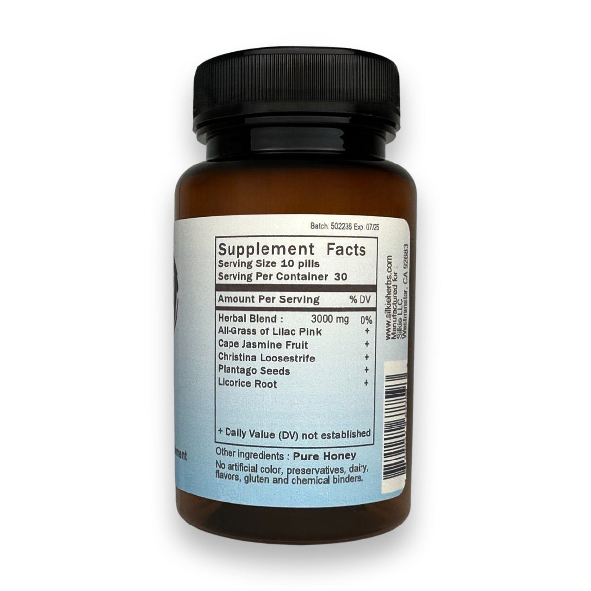 Herbal Pill UTI Formula 120 Pills - UTI infection, burning sensation w ...