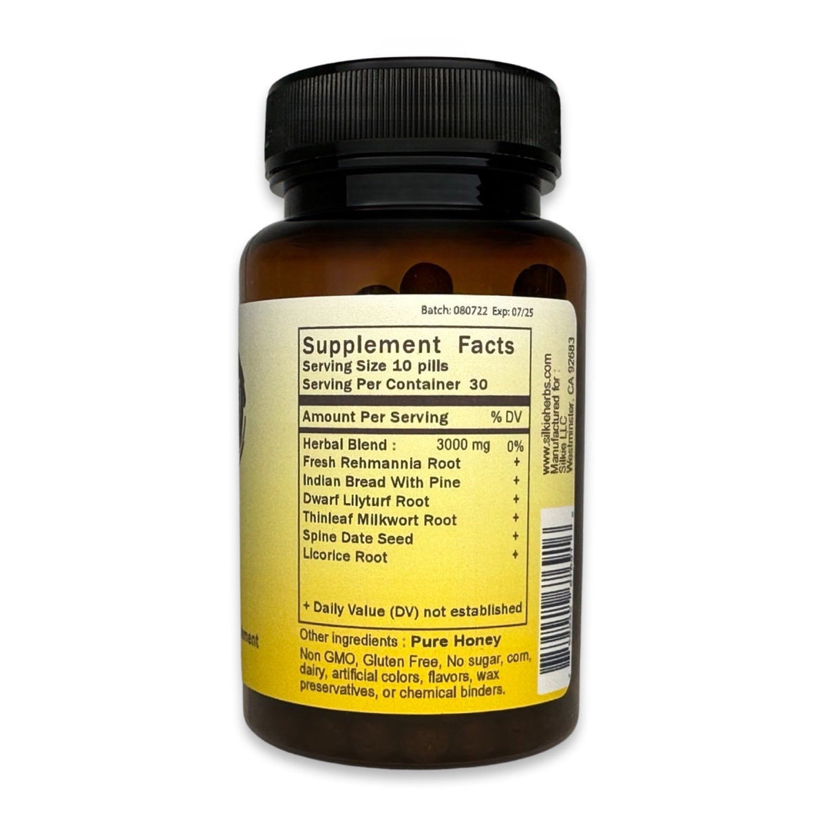 Herbal Pill Calm Formula 120 pills- over working and worried... 精神緊張 ...