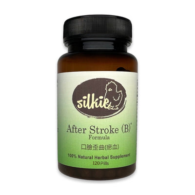 After Stroke (B) Formula - one side of facial appear asymmetrical or even paralyzed... 口臉歪曲(瘀血)