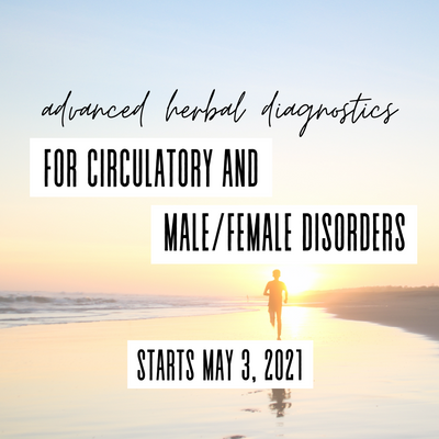 Advanced Herbal Diagnostics for Circulatory and Male/Female Disorders Course